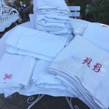 Set of 6 antique sheets