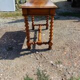 Walnut table 19th