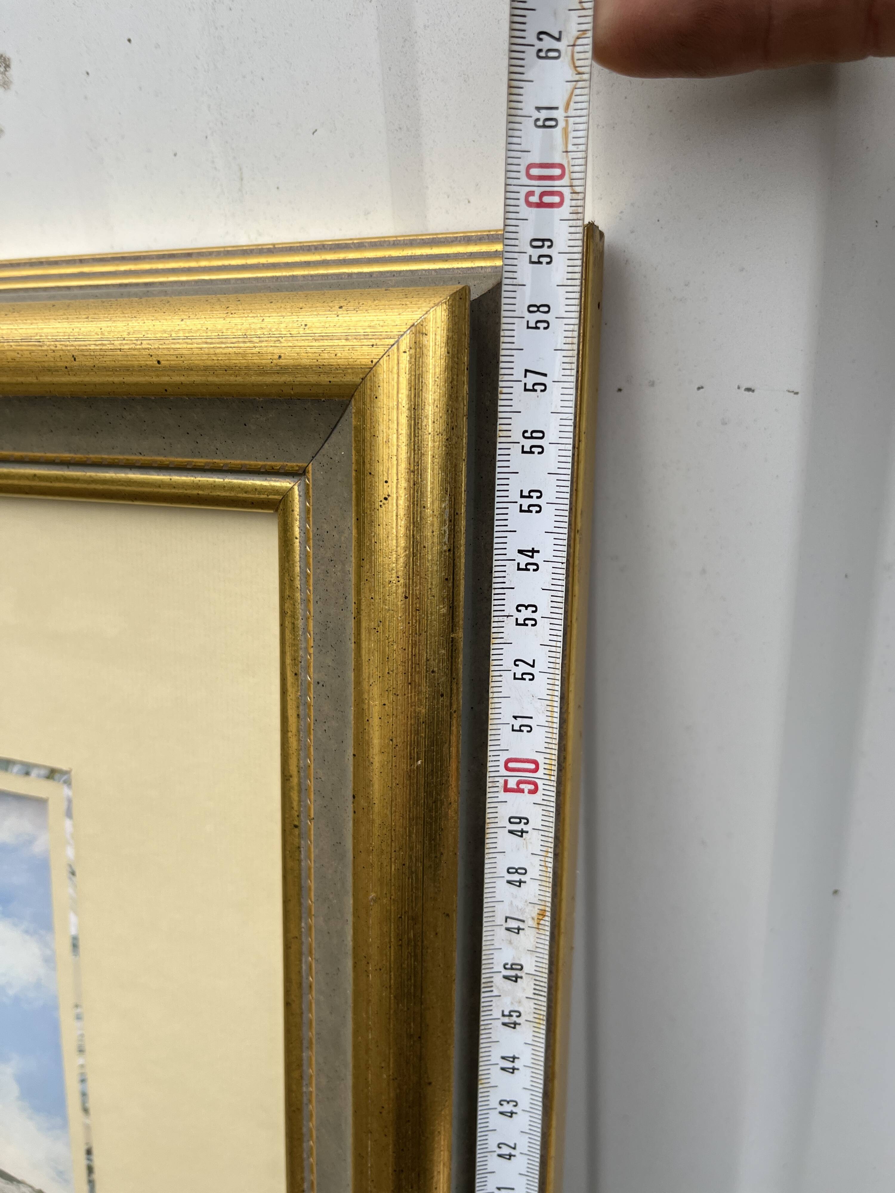 Beautiful Gouache English Cricket Scene Roy Perry 78 x 59