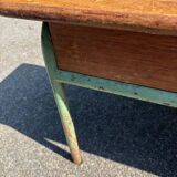 old school desk / 2-seater children's desk / vintage