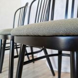 Vintage Bentwood Dining Chairs - Set of 4 Ligna Style - 1980s Yugoslavia