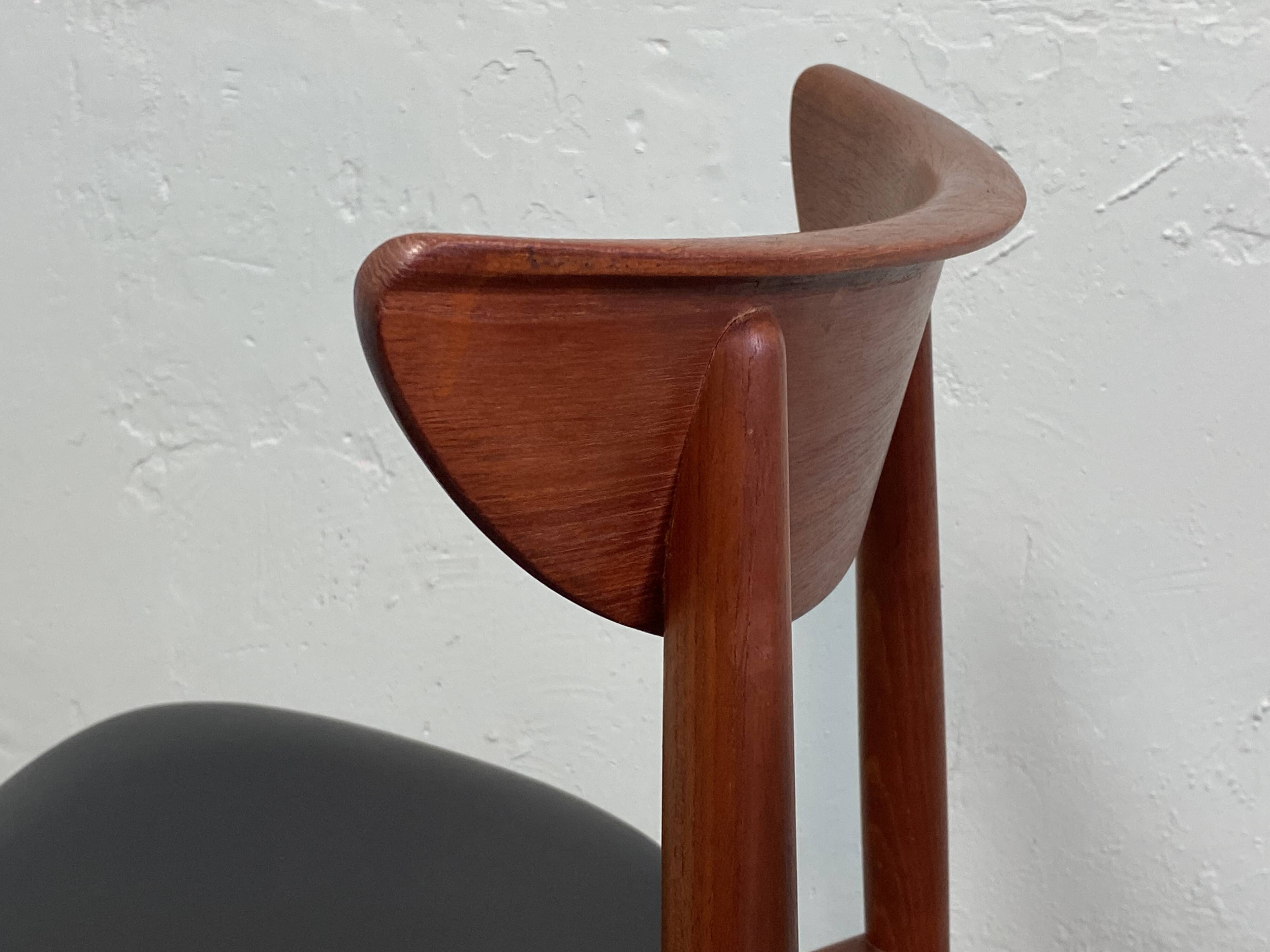 6 Danish chairs by Harry Ostergaard