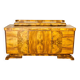French Art Deco walnut sideboard from the 1930s.