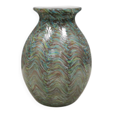 Vase magnifique en 3 couches de verre.