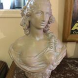 Plaster bust