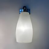 INDA 70s design opaline wall lights (X2)