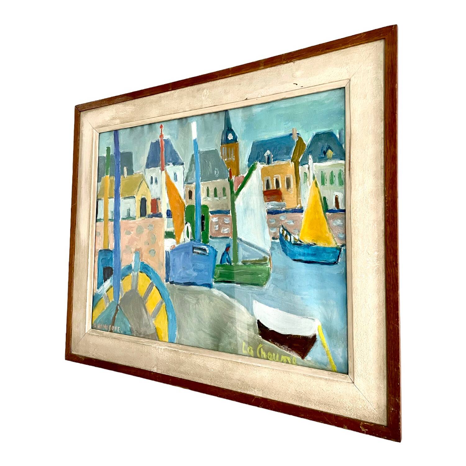 Large gouache painting “La Chaume”