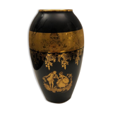 Vase porcelaine Limoges Or