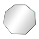 Antique beveled octagonal mirror