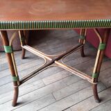 Table en rotin