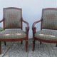 PAIR of old ARMCHAIR style LOUIS PHILIPPE Epoque XIXe Chair mahogany Lacrosse
