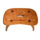 Torsten Claesson stool, pine, suede 1950.
