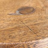 Tripod brutalist coffee table