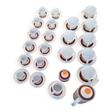 German porcelain service WINTERLING pure 70s