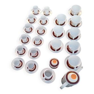 German porcelain service WINTERLING pure 70s