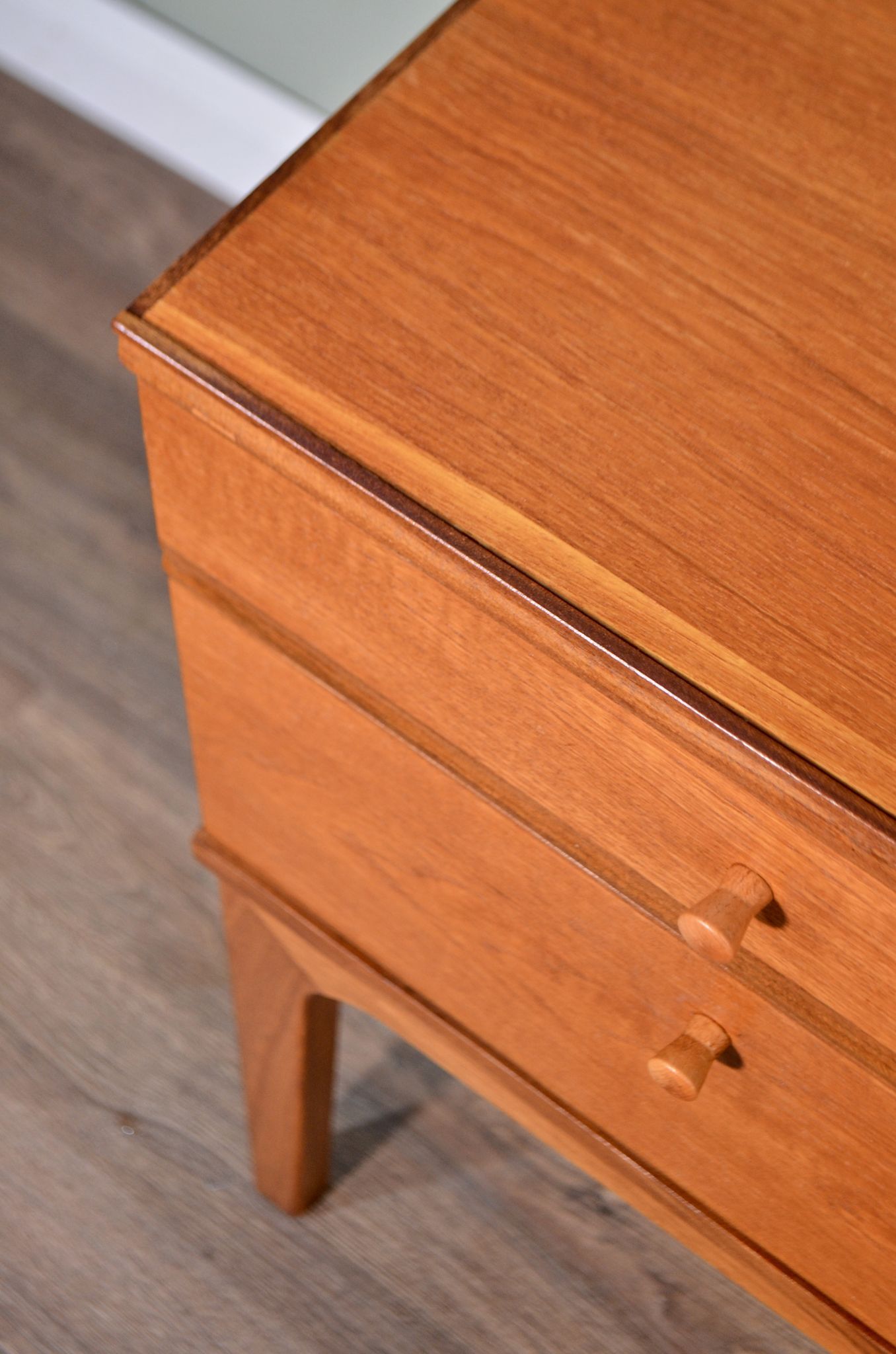 Midcentury Alfred Cox for Heals Desk / Dresser in Teak. Delivery. Modern / Danish Style.