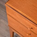 Midcentury Alfred Cox for Heals Desk / Dresser in Teak. Delivery. Modern / Danish Style.