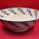 Large Lunéville Earthenware Salad Bowl