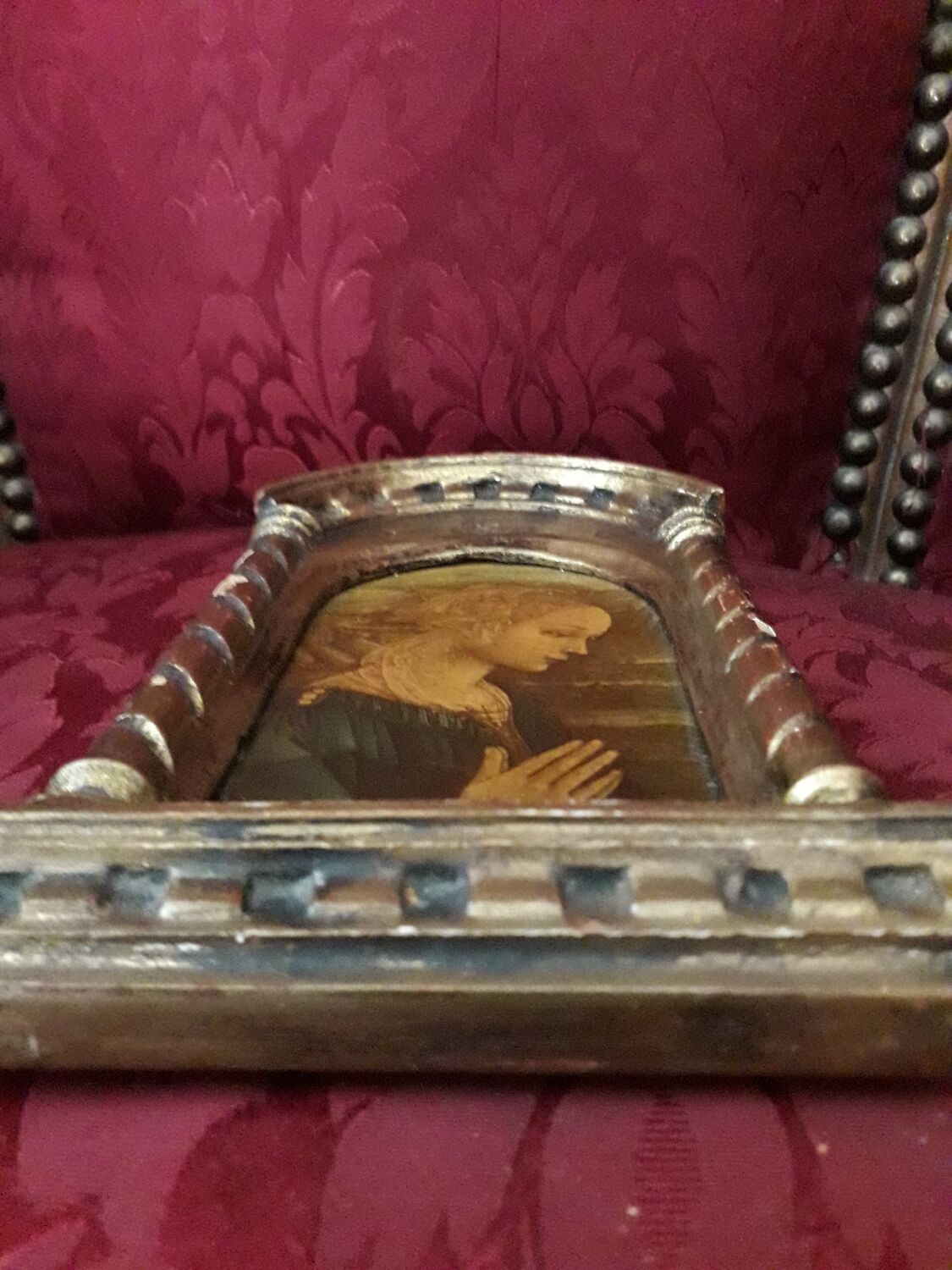 Painting on wood by Fra Filippo. Madonna La Lippina