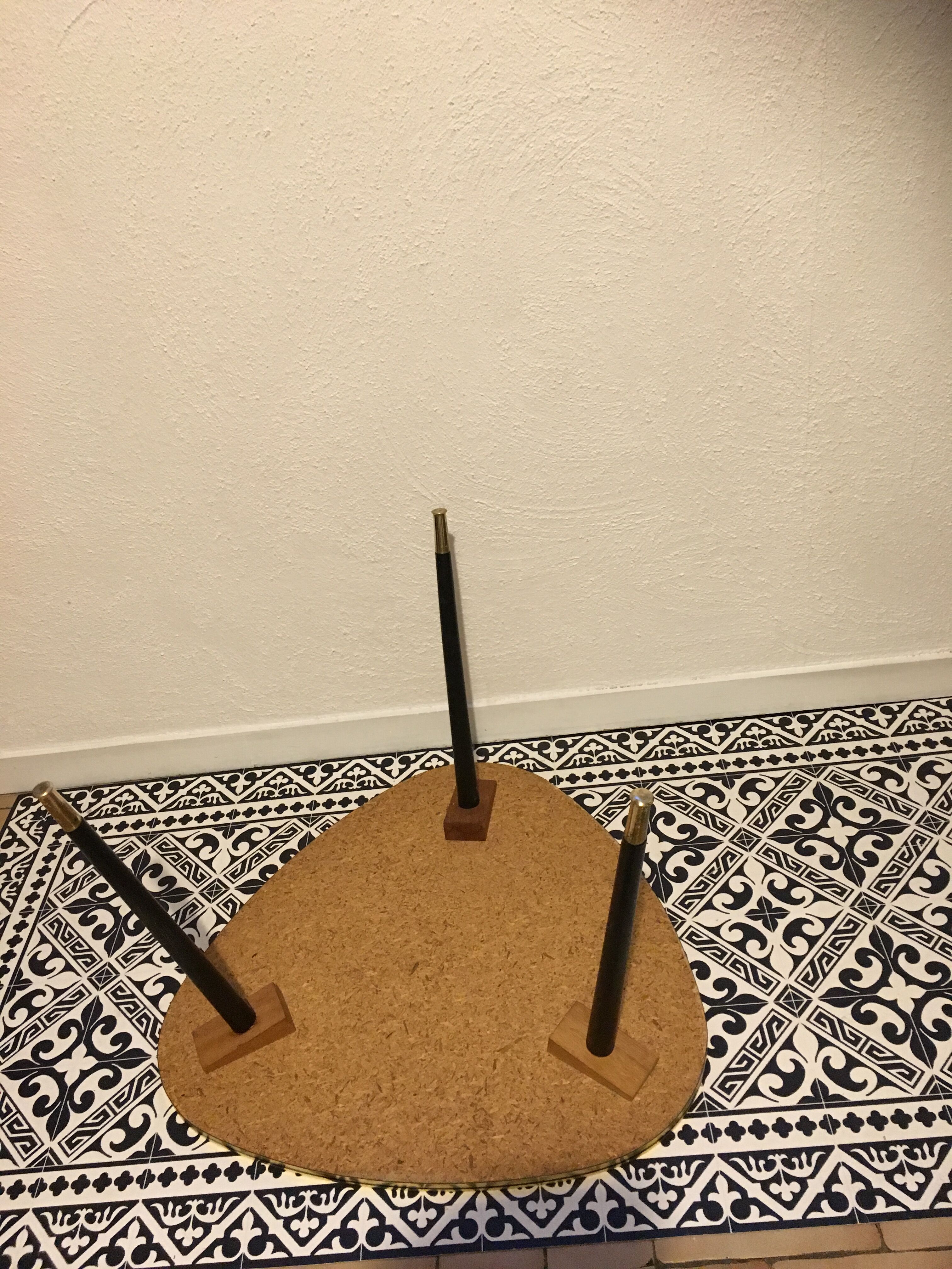Tripod vintage side table