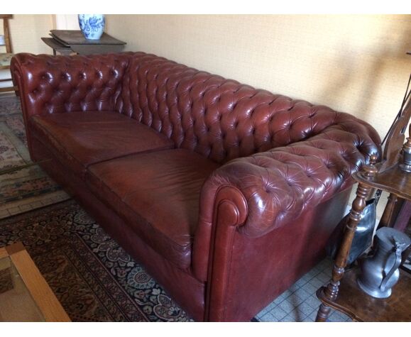 Old Red Leather Chesterfield Sofa Selency Old Red Leather Chesterfield Sofa Selency, Leather Chesterfield Sofa Craigslist