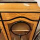 Art Deco Salon Display Cabinet, Flamed Birch Veneer, circa 1920