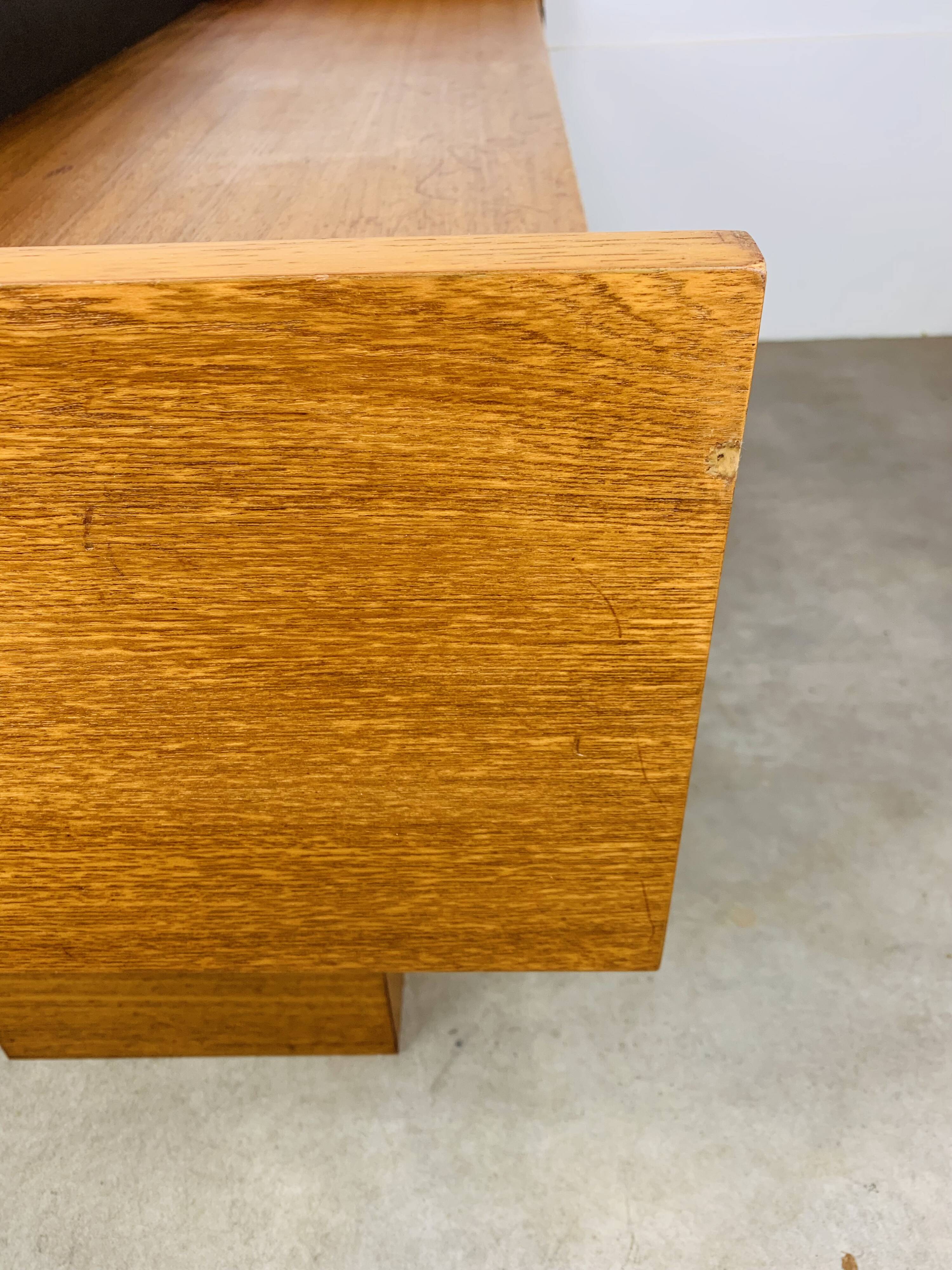 Vintage teak and aluminum sideboard, 1970s, TV stand, Scandinavian style