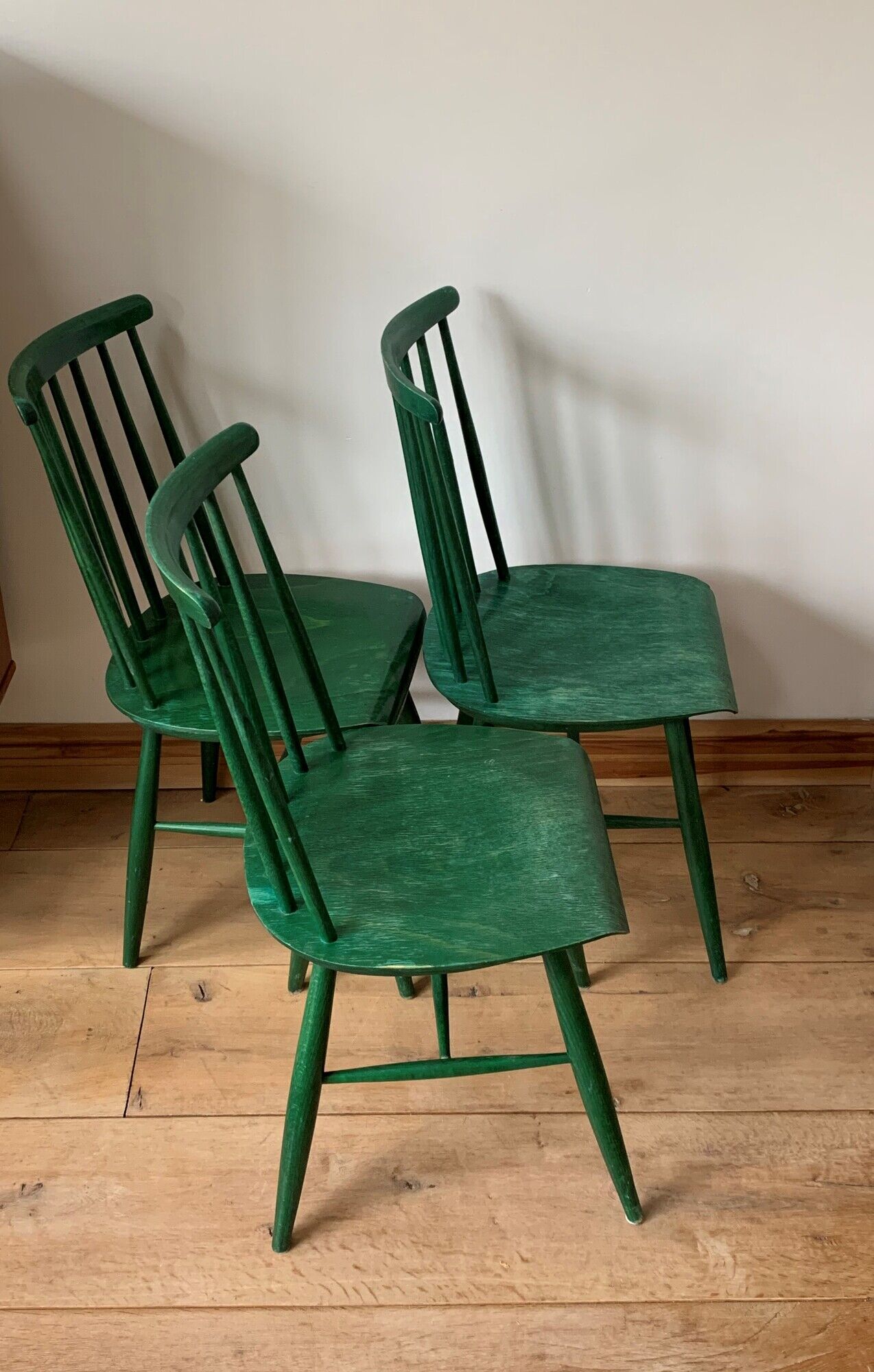 Scandinavian chairs by Ilmari Tapiovaara for Asko, 1960