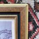 Two Japanese prints reproductions on paper 70s