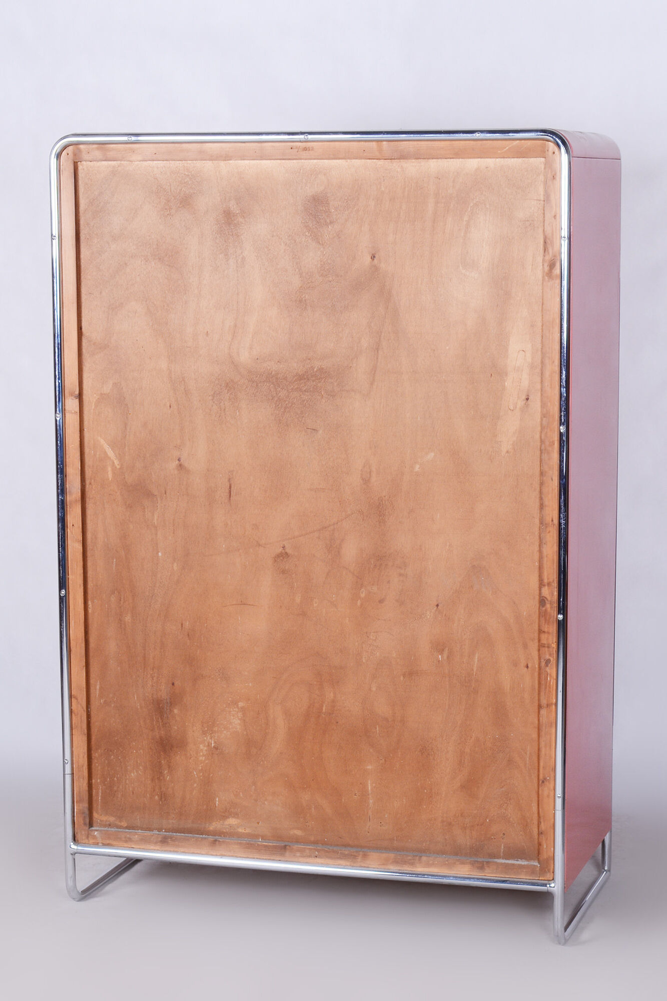 Restored Bauhaus Pair of Wardrobes, H. J. Hagemann, Thonet, Germany, 1930s
