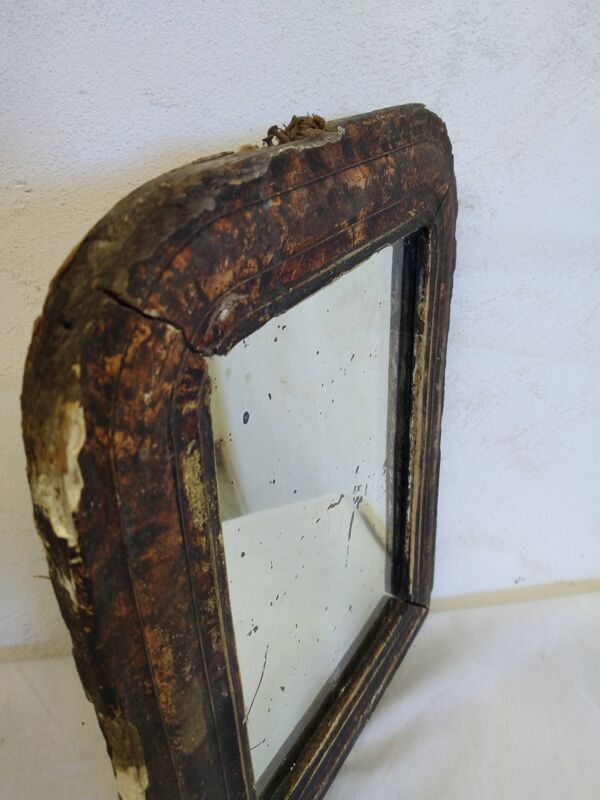 Petit Miroir Louis Philippe type barbier