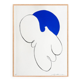 Blue Sun 01 - 30 x 40 cm - Atelier Agapé