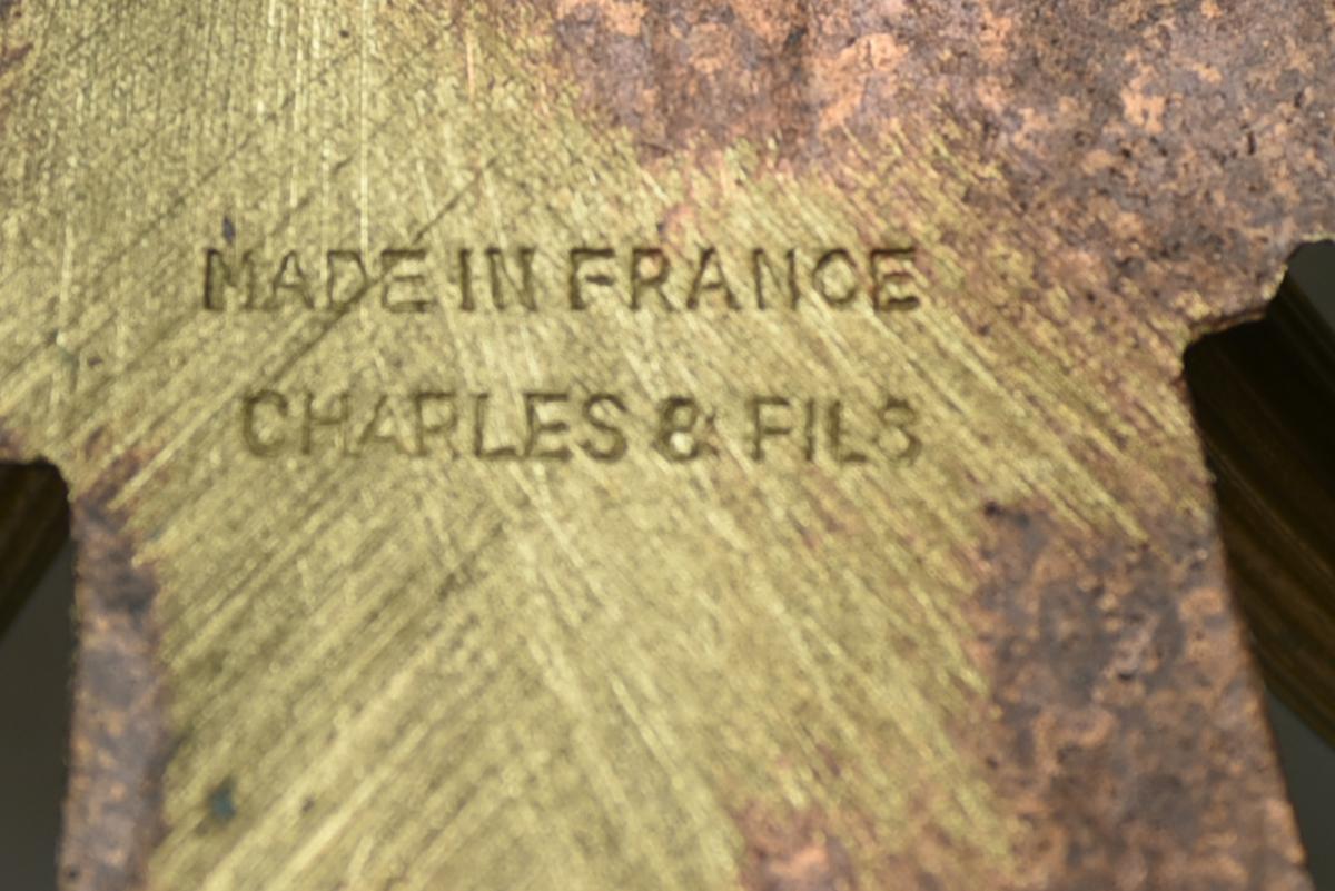 Pair of Charles House appliques, sun model