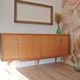 Enfilade années 60/70 en marqueterie