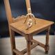Solid wood country chair