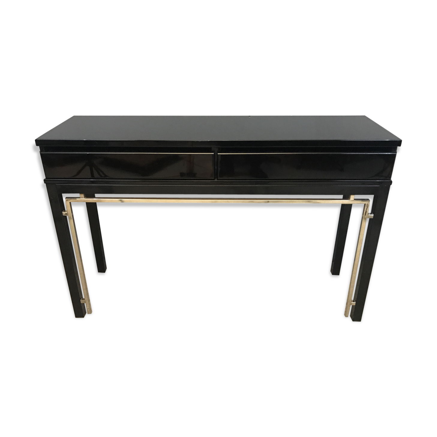 Console lacquered wood 1970