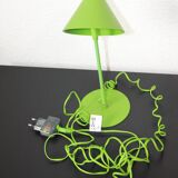Vintage green IKEA pop lamp – adjustable lampshade