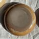 11 assiettes creuses artisanales vintage en grès mat