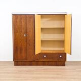 1970s Scandinavian wooden wardrobe