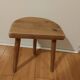 Vintage tripod wooden stool