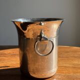 Small flared champagne bucket with 2 loops H20.5