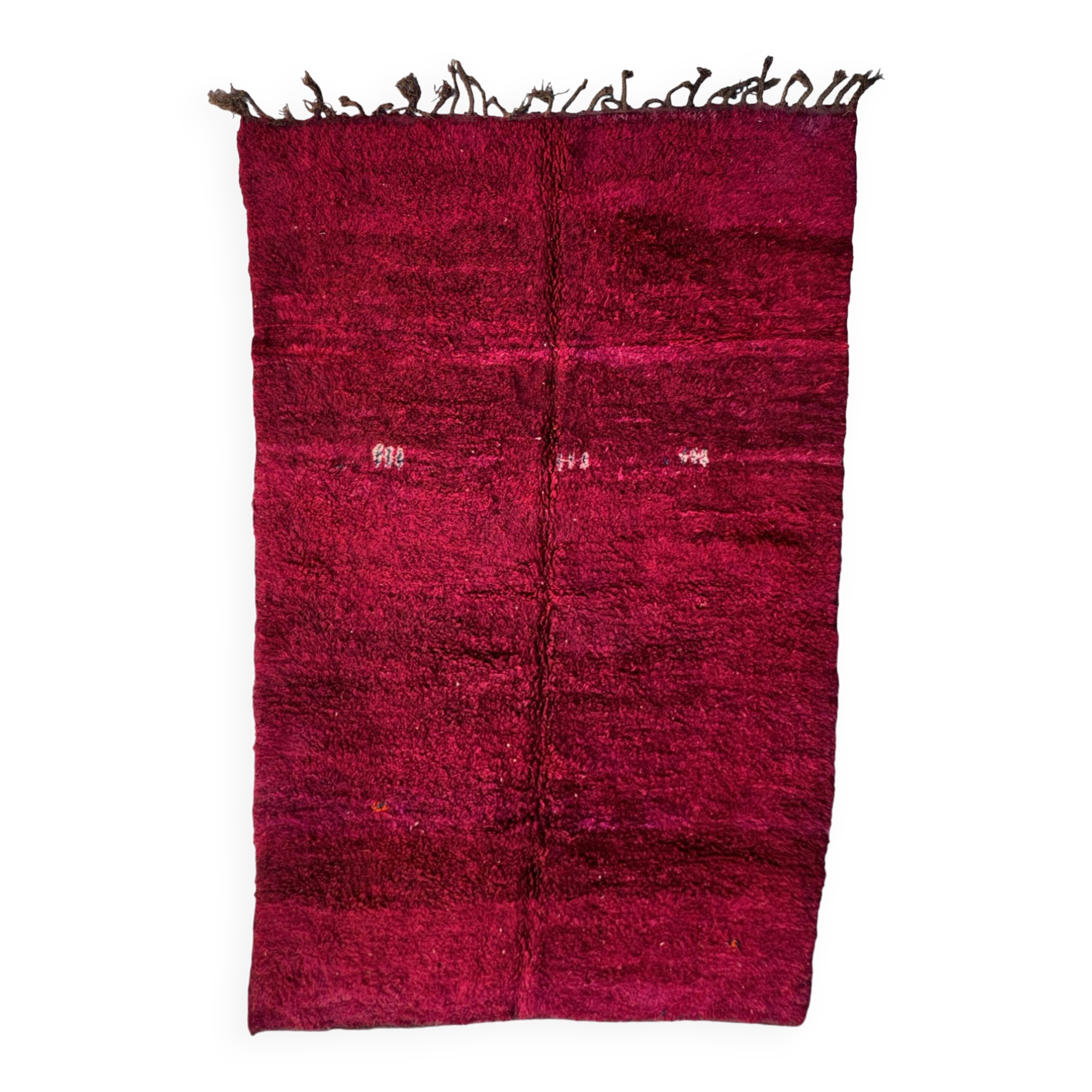 Moroccan rug Beni M'Guild purple - 258 x 174 cm