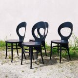 Set of 4 Baumann model chairs
