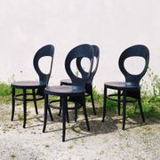 Serie de 4 chaises modèle Baumann