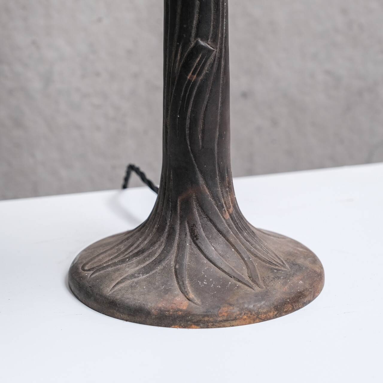 Metal and Opaque Glass Mid-Century Table Lamps (15 available)