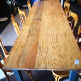 Vintage table, 2,40m, 8 people