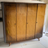 Vintage wardrobe feet compass