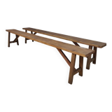 Pair of old benches