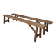 Pair of old benches