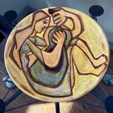 Large dish Jacques Poussine St Vicents 1950